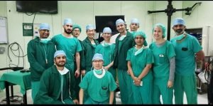 Dr. BRN Padmini At work with team